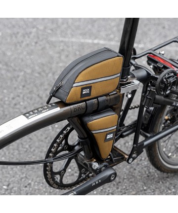 Rockbros Triangle Bike Frame Bag 0.3l - Brown