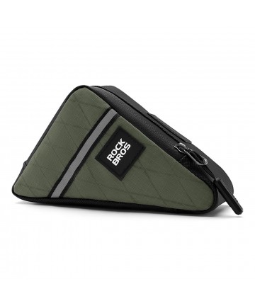 Rockbros Triangle Bike Frame Bag 0.3l - Green