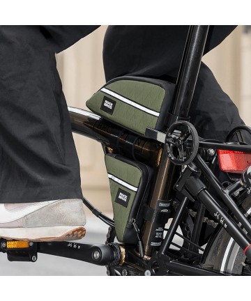 Rockbros Triangle Bike Frame Bag 0.3l - Green