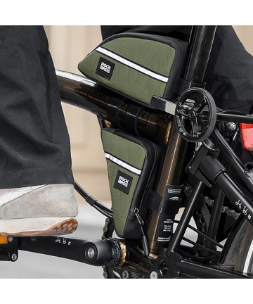 Rockbros Triangle Bike Frame Bag 0.3l - Green