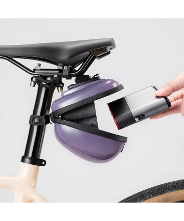 Rockbros Rigid Hard Shell Compact Saddle Bag 0.4l - Purple