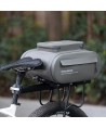 Rockbros waterproof bike pannier, for trunk, capacity 14l - gray
