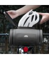 Rockbros waterproof bike pannier, for trunk, capacity 14l - gray