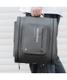 Rockbros waterproof bike pannier, for trunk, capacity 14l - gray