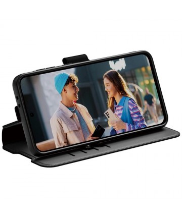 CARE by PanzerGlass Feature Wallet Kickstand Case for Samsung Galaxy A36 5G - Black