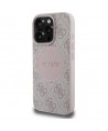 Guess 4G Circle Classic Logo MagSafe iPhone 16 Pro Case - Pink