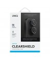 Uniq Optix Clear Camera Lens Protector iPhone 16 / 16 Plus with Applicator - Clear Black