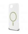 Guess IML Glitter Circle MagSafe iPhone 16e Case - Clear