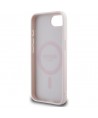 Guess Peony Script Logo MagSafe iPhone 16e Case - Brown