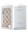 Guess Peony Script Logo MagSafe iPhone 16e Case - Brown