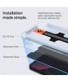 Spigen Glas.tR EZ Fit Privacy Tempered Glass for iPhone 13 Pro Max - 2 pcs.